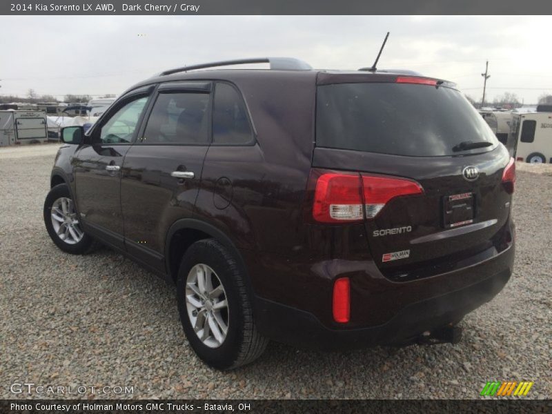 Dark Cherry / Gray 2014 Kia Sorento LX AWD