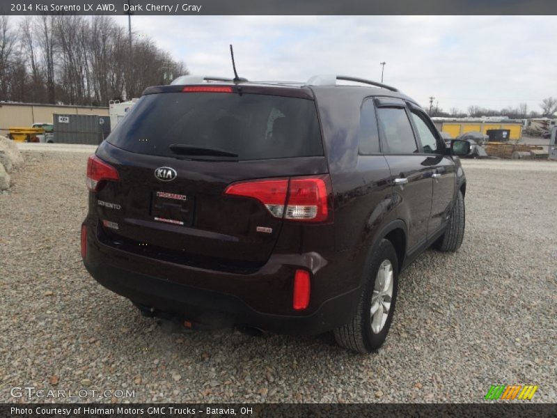 Dark Cherry / Gray 2014 Kia Sorento LX AWD