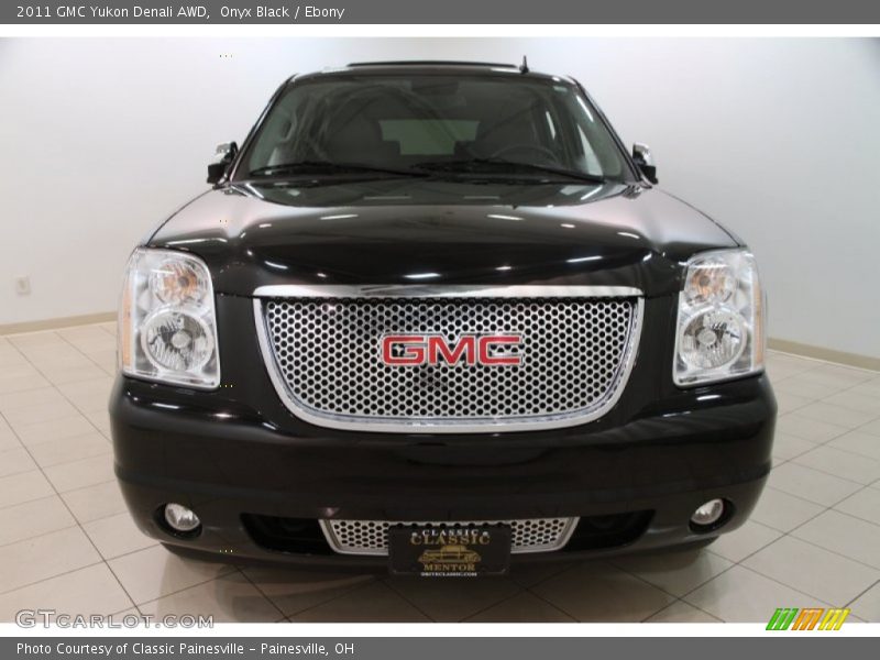 Onyx Black / Ebony 2011 GMC Yukon Denali AWD