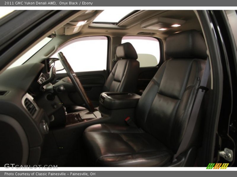 Onyx Black / Ebony 2011 GMC Yukon Denali AWD