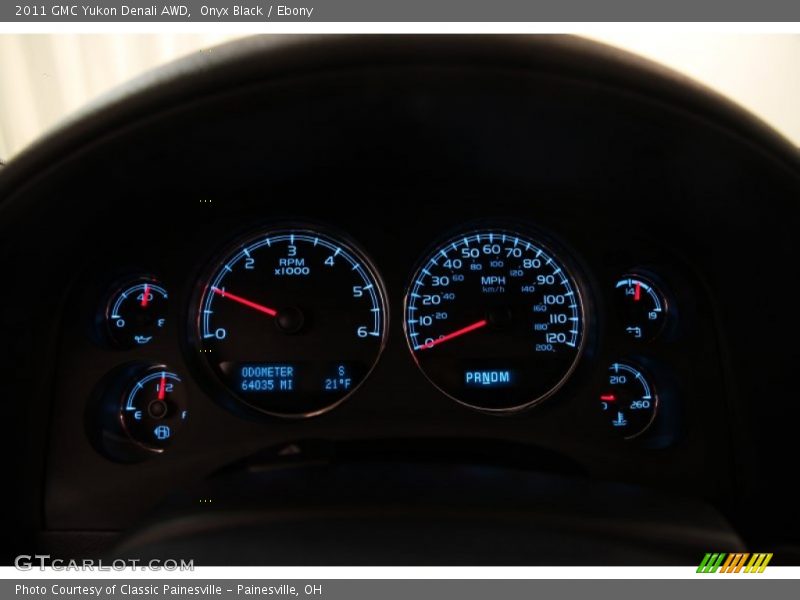 Onyx Black / Ebony 2011 GMC Yukon Denali AWD
