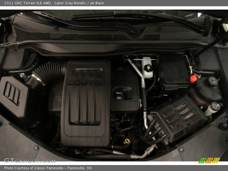 Cyber Gray Metallic / Jet Black 2011 GMC Terrain SLE AWD
