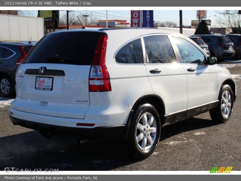 Taffeta White / Gray 2011 Honda CR-V SE 4WD