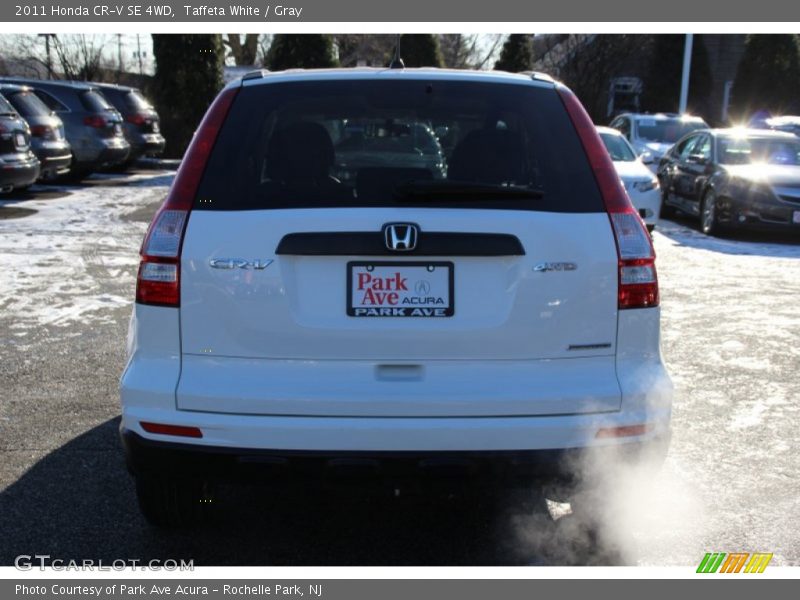 Taffeta White / Gray 2011 Honda CR-V SE 4WD