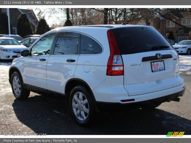 Taffeta White / Gray 2011 Honda CR-V SE 4WD