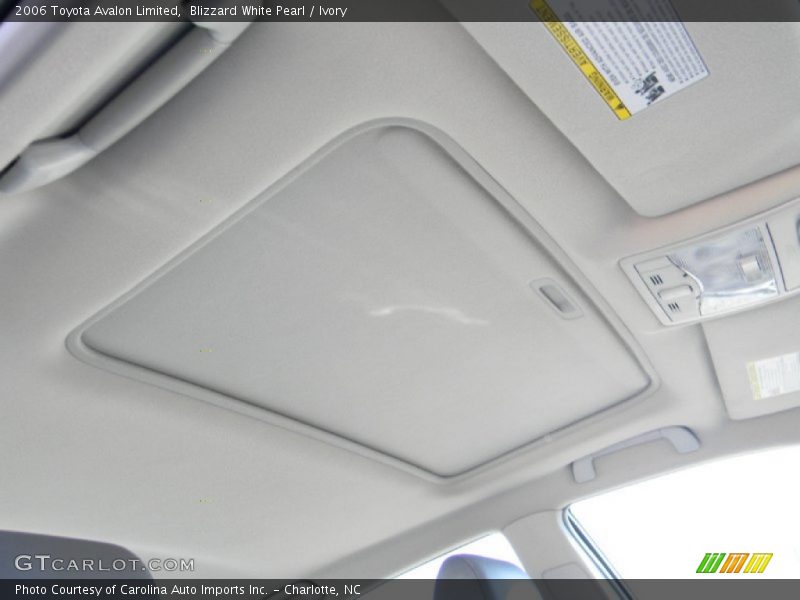 Blizzard White Pearl / Ivory 2006 Toyota Avalon Limited
