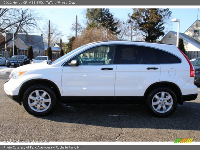 Taffeta White / Gray 2011 Honda CR-V SE 4WD