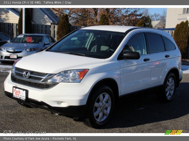 Taffeta White / Gray 2011 Honda CR-V SE 4WD