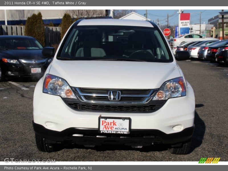 Taffeta White / Gray 2011 Honda CR-V SE 4WD