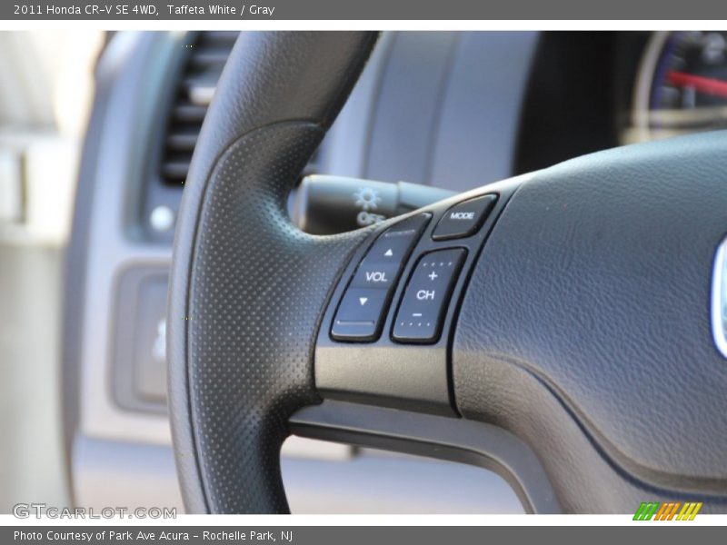 Taffeta White / Gray 2011 Honda CR-V SE 4WD