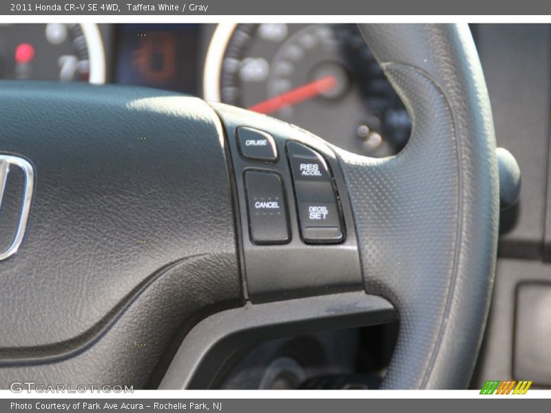 Taffeta White / Gray 2011 Honda CR-V SE 4WD