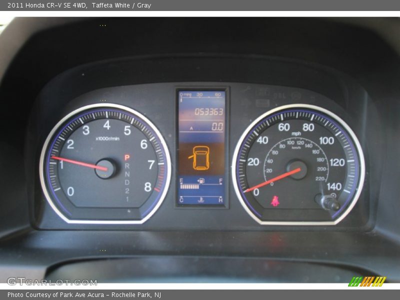 Taffeta White / Gray 2011 Honda CR-V SE 4WD