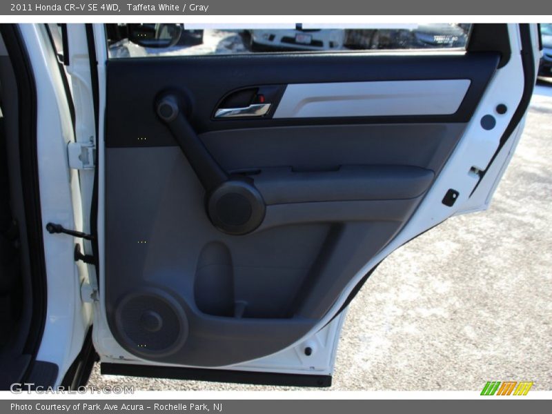Taffeta White / Gray 2011 Honda CR-V SE 4WD