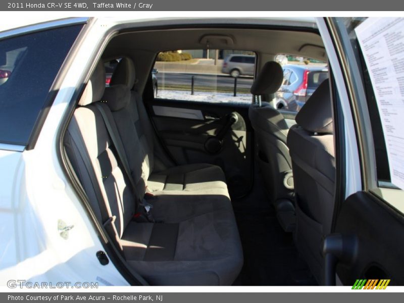 Taffeta White / Gray 2011 Honda CR-V SE 4WD