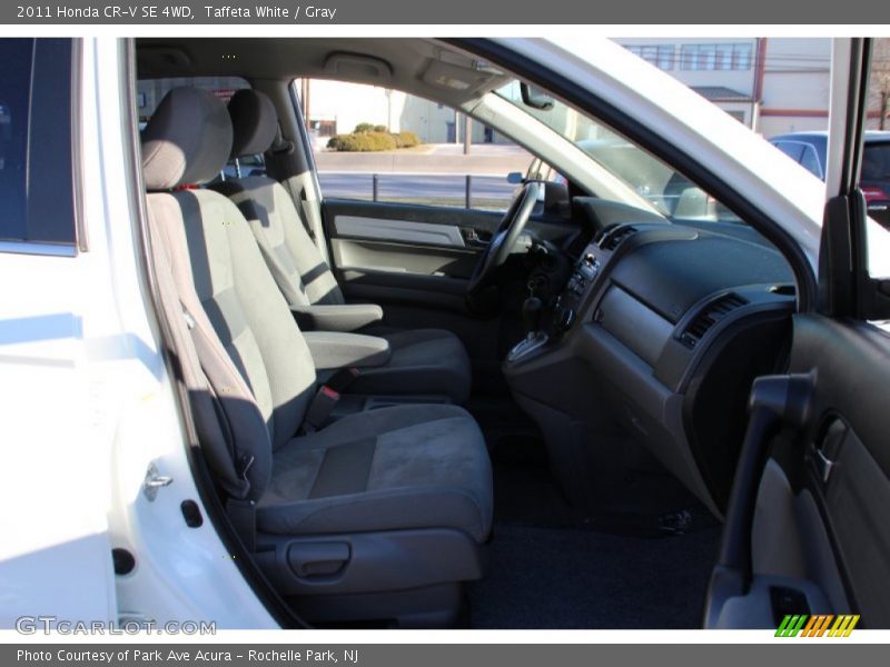 Taffeta White / Gray 2011 Honda CR-V SE 4WD