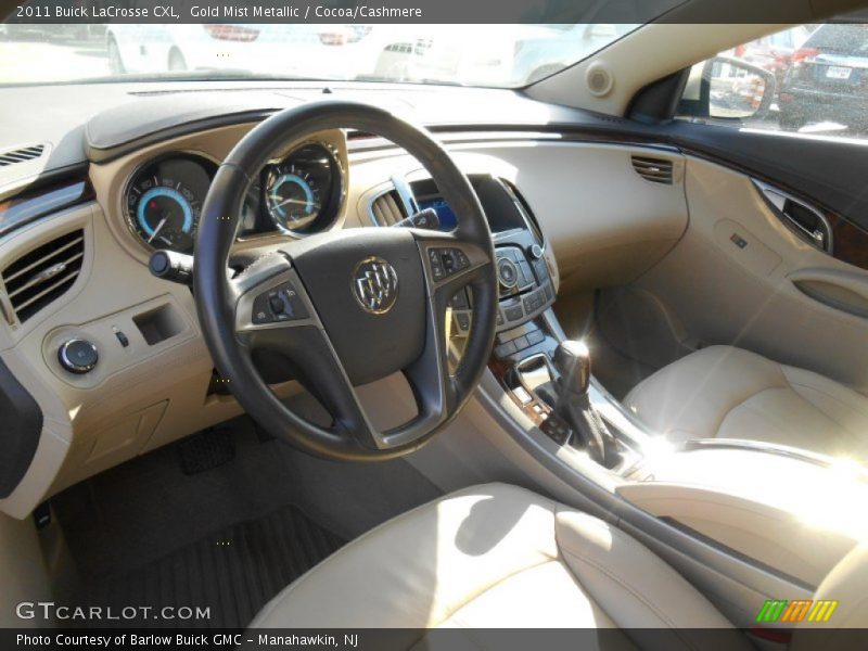 Gold Mist Metallic / Cocoa/Cashmere 2011 Buick LaCrosse CXL