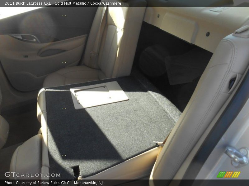 Gold Mist Metallic / Cocoa/Cashmere 2011 Buick LaCrosse CXL