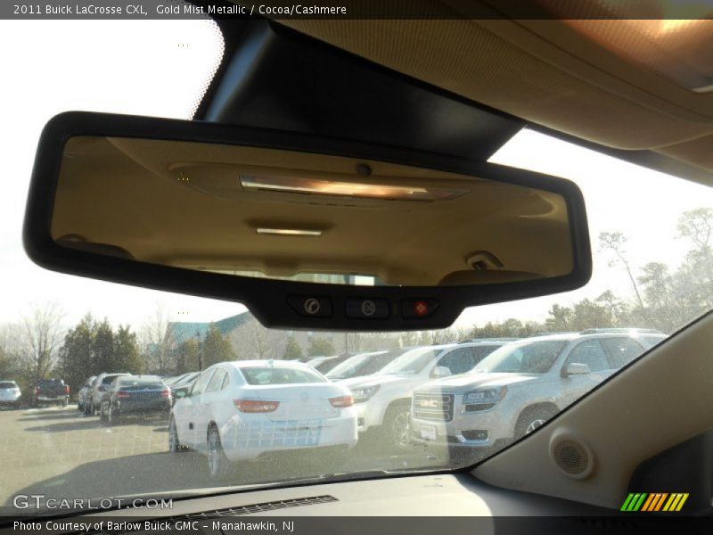 Gold Mist Metallic / Cocoa/Cashmere 2011 Buick LaCrosse CXL