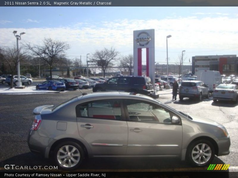 Magnetic Gray Metallic / Charcoal 2011 Nissan Sentra 2.0 SL