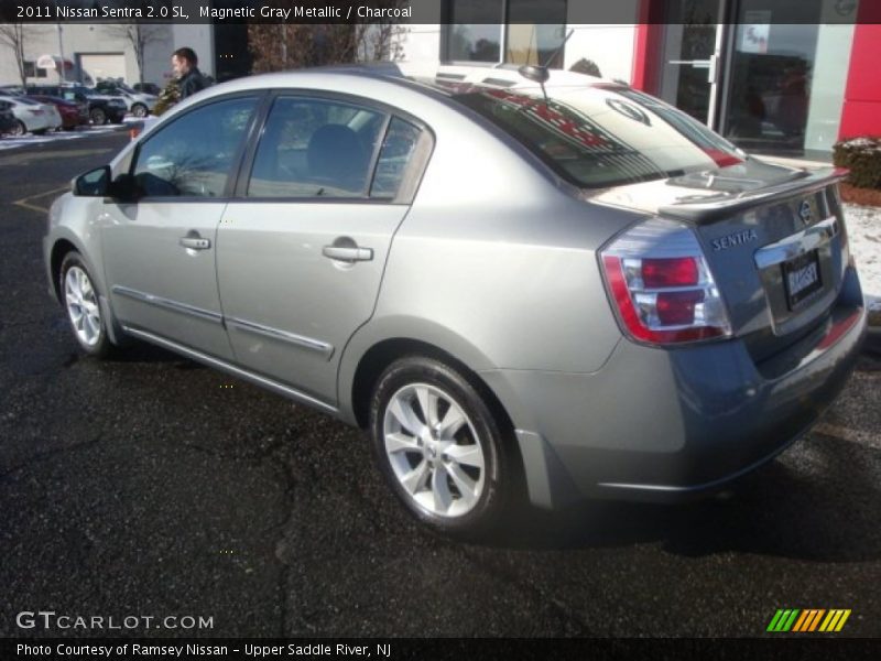 Magnetic Gray Metallic / Charcoal 2011 Nissan Sentra 2.0 SL