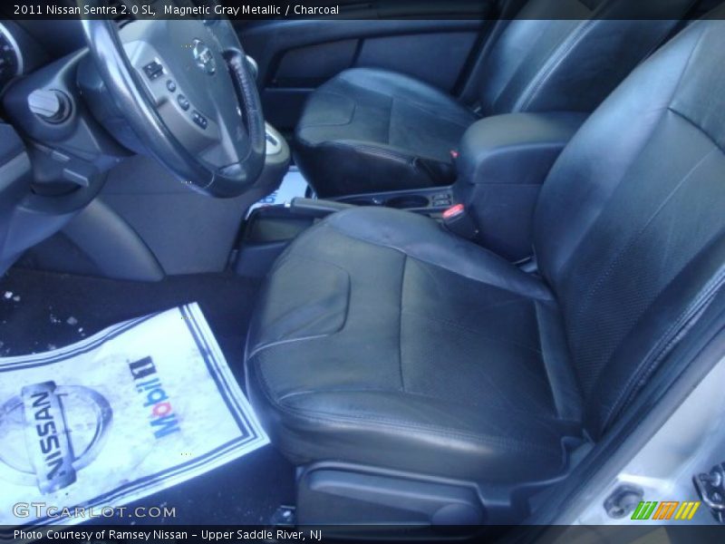 Magnetic Gray Metallic / Charcoal 2011 Nissan Sentra 2.0 SL