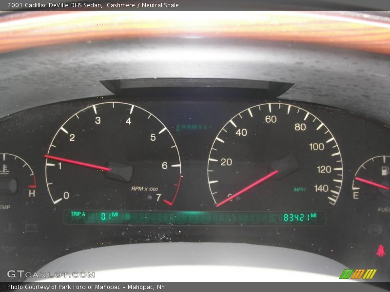Cashmere / Neutral Shale 2001 Cadillac DeVille DHS Sedan