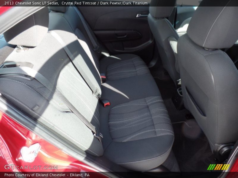 Crystal Red Tintcoat / Dark Pewter/Dark Titanium 2013 Chevrolet Sonic LT Sedan