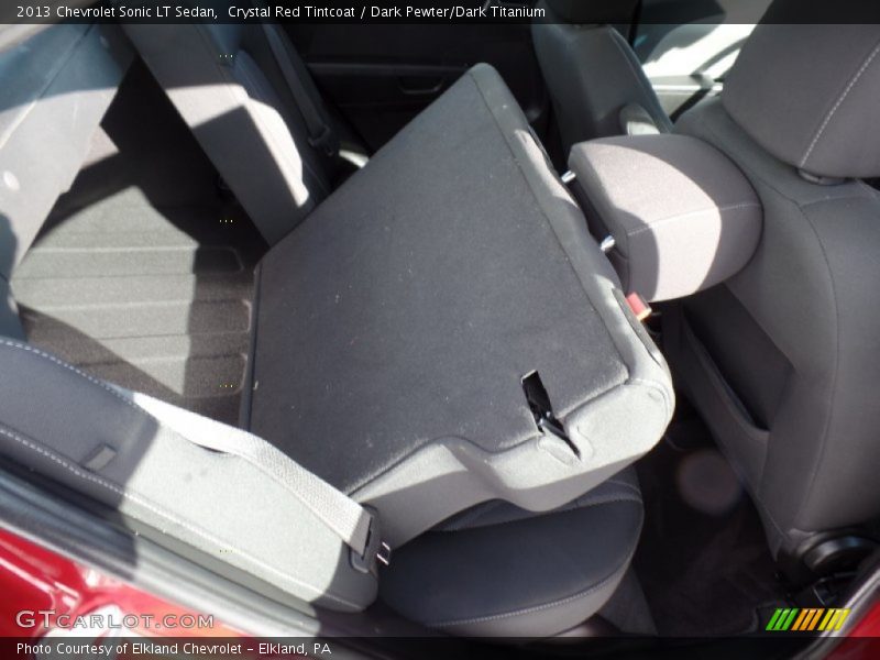 Crystal Red Tintcoat / Dark Pewter/Dark Titanium 2013 Chevrolet Sonic LT Sedan