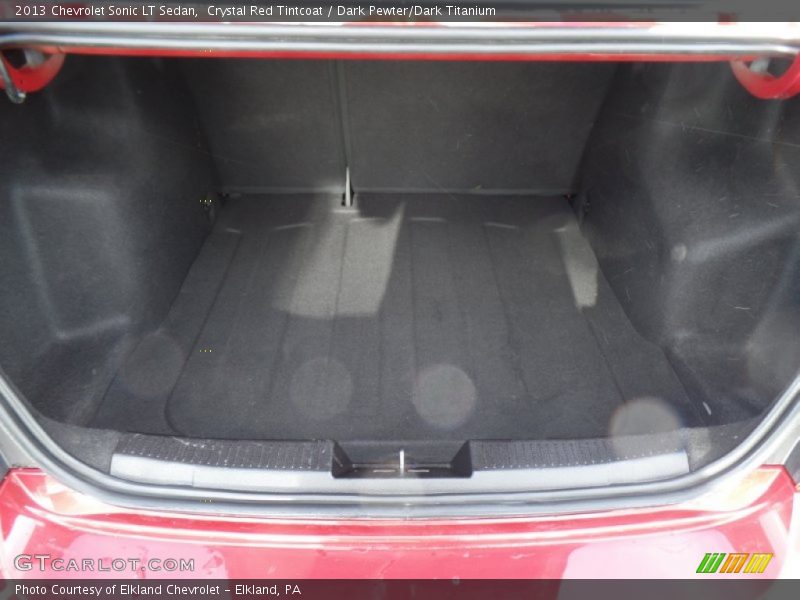 Crystal Red Tintcoat / Dark Pewter/Dark Titanium 2013 Chevrolet Sonic LT Sedan