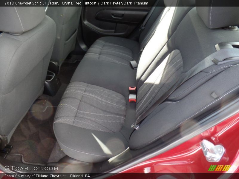 Crystal Red Tintcoat / Dark Pewter/Dark Titanium 2013 Chevrolet Sonic LT Sedan