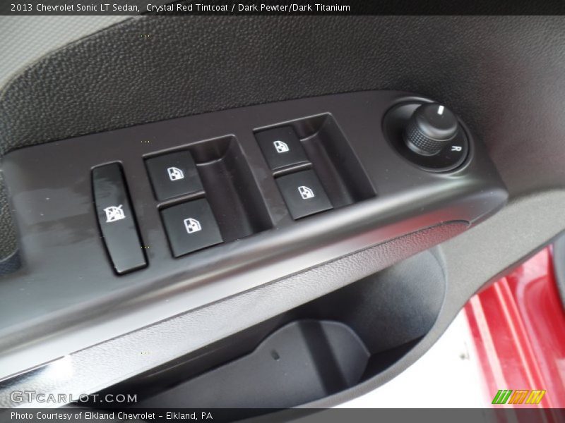 Crystal Red Tintcoat / Dark Pewter/Dark Titanium 2013 Chevrolet Sonic LT Sedan