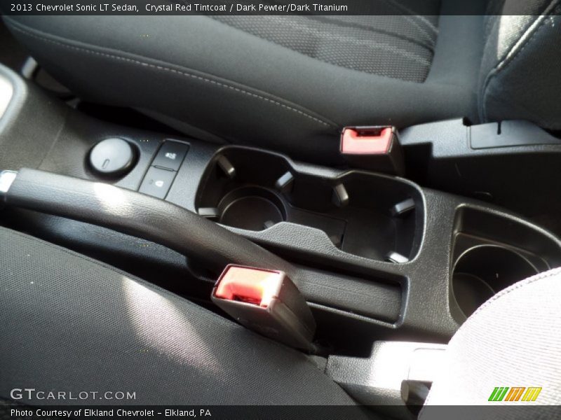Crystal Red Tintcoat / Dark Pewter/Dark Titanium 2013 Chevrolet Sonic LT Sedan