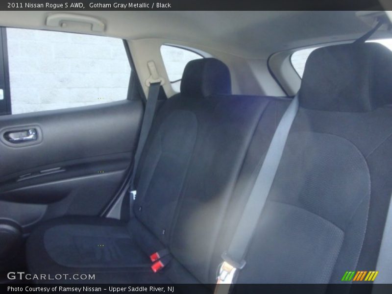 Gotham Gray Metallic / Black 2011 Nissan Rogue S AWD
