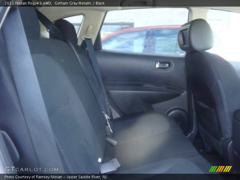 Gotham Gray Metallic / Black 2011 Nissan Rogue S AWD