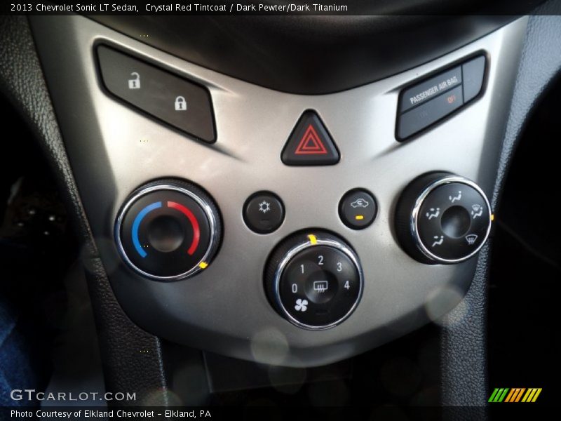 Crystal Red Tintcoat / Dark Pewter/Dark Titanium 2013 Chevrolet Sonic LT Sedan