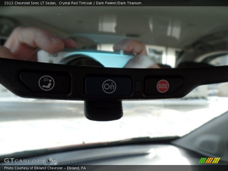 Crystal Red Tintcoat / Dark Pewter/Dark Titanium 2013 Chevrolet Sonic LT Sedan