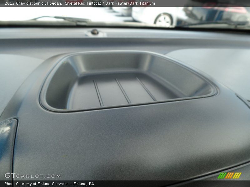 Crystal Red Tintcoat / Dark Pewter/Dark Titanium 2013 Chevrolet Sonic LT Sedan