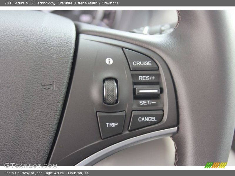 Graphite Luster Metallic / Graystone 2015 Acura MDX Technology