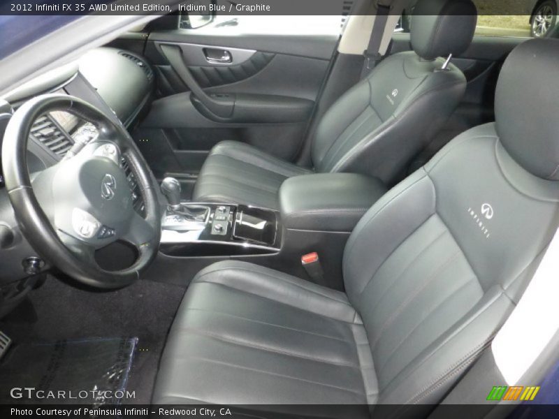 Iridium Blue / Graphite 2012 Infiniti FX 35 AWD Limited Edition