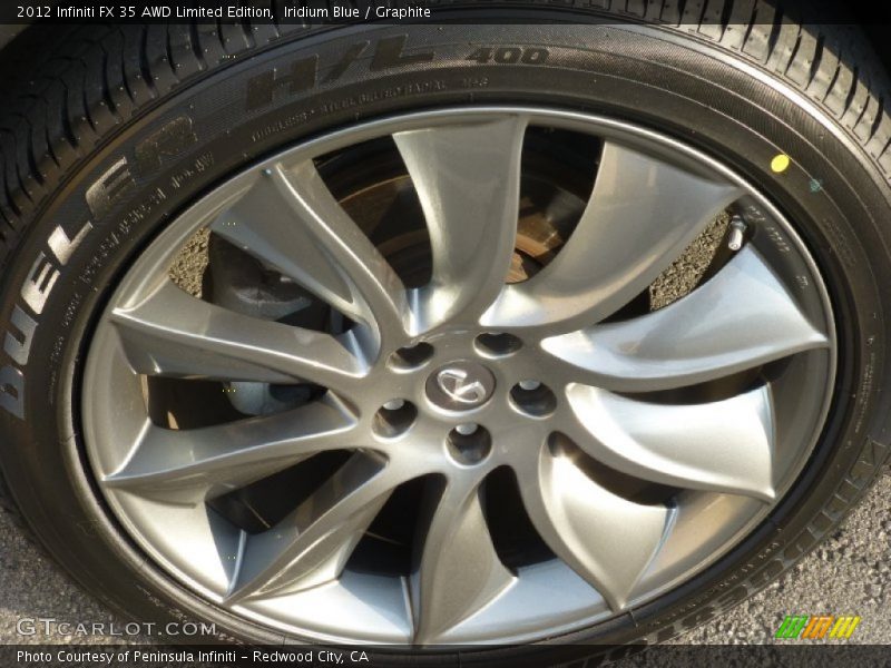 Iridium Blue / Graphite 2012 Infiniti FX 35 AWD Limited Edition