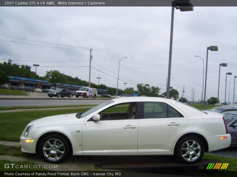 White Diamond / Cashmere 2007 Cadillac STS 4 V6 AWD