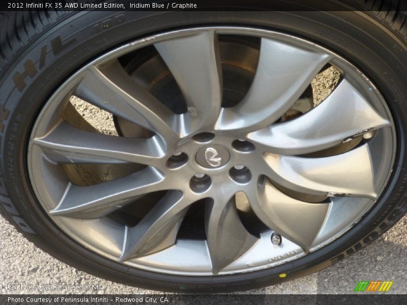 Iridium Blue / Graphite 2012 Infiniti FX 35 AWD Limited Edition