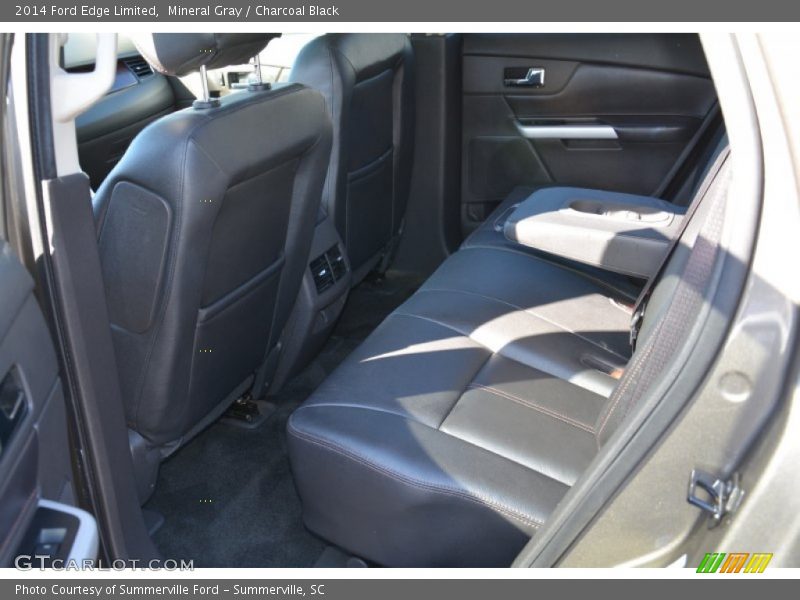 Mineral Gray / Charcoal Black 2014 Ford Edge Limited