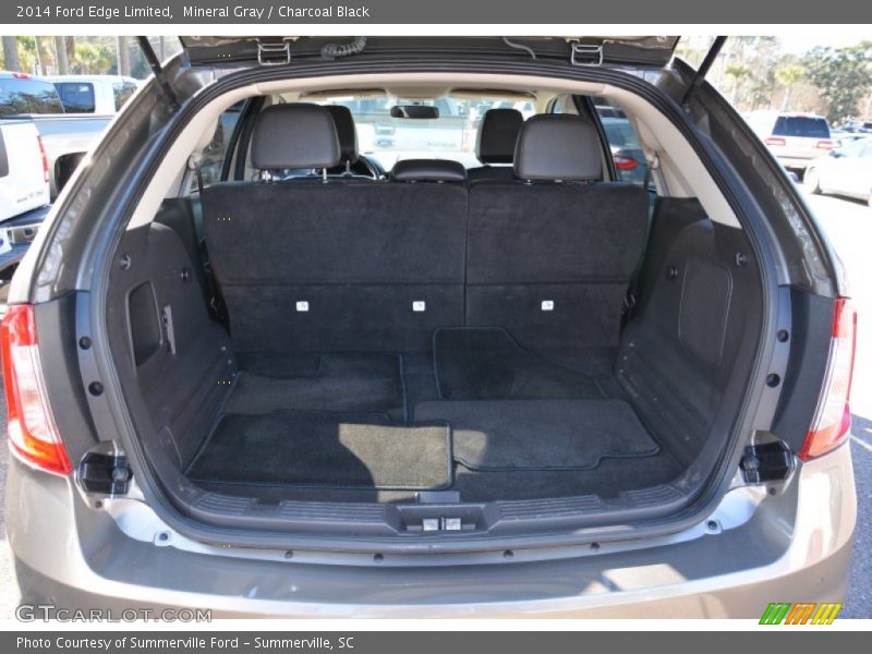 Mineral Gray / Charcoal Black 2014 Ford Edge Limited