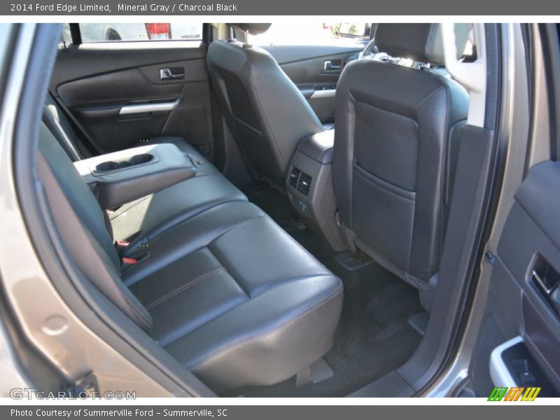 Mineral Gray / Charcoal Black 2014 Ford Edge Limited
