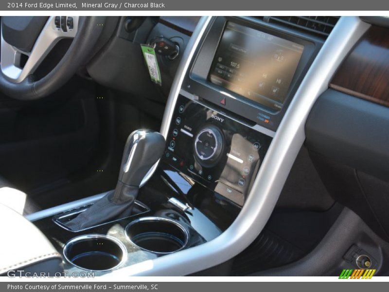 Mineral Gray / Charcoal Black 2014 Ford Edge Limited