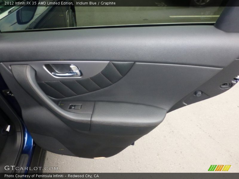 Iridium Blue / Graphite 2012 Infiniti FX 35 AWD Limited Edition