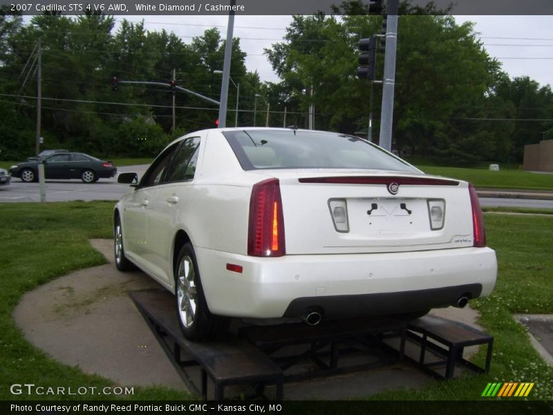 White Diamond / Cashmere 2007 Cadillac STS 4 V6 AWD