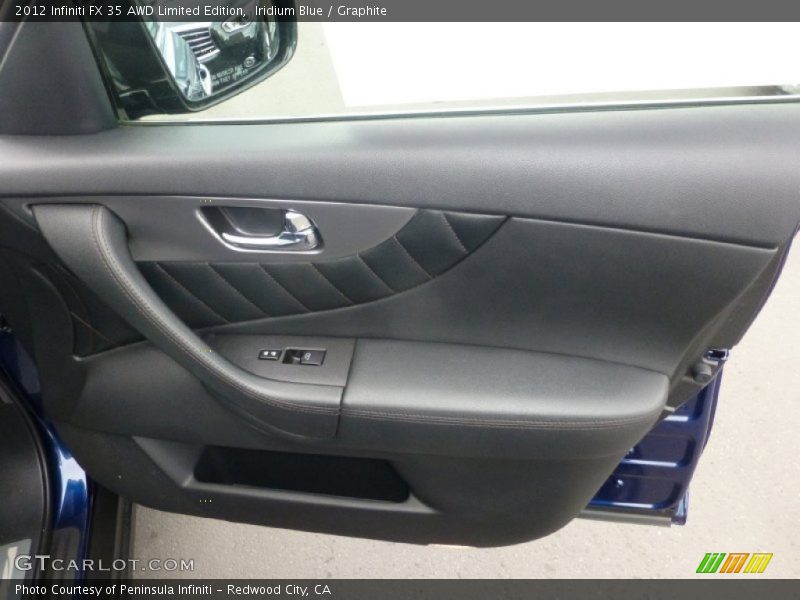 Iridium Blue / Graphite 2012 Infiniti FX 35 AWD Limited Edition