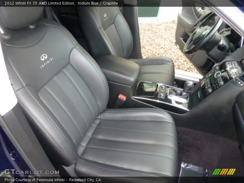 Iridium Blue / Graphite 2012 Infiniti FX 35 AWD Limited Edition